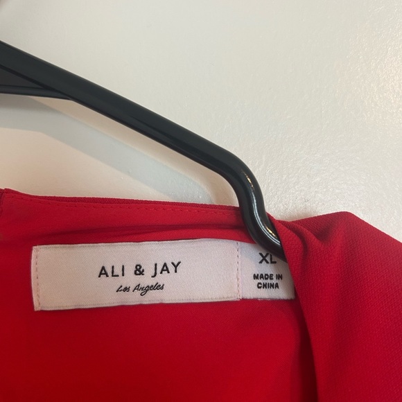 Ali & Jay Bohemian Rhapsody Maxi Dress with Side Cutout XL NWOT - Picture 4 of 5